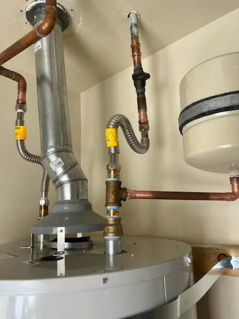 Water heater installation and plumbing repair in Bogart
